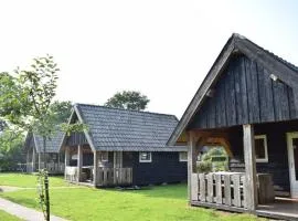 Groepsverblijf (18p) – 3 Houtlodges bij elkaar op Vakantiepark De Boshoek