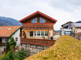 Hasenchalet Ruhpolding, familienfreundlich, Badewanne, Chiemgau-Karte inklusive，魯波爾丁的木屋
