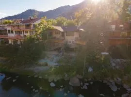 Hideaway Riverfront Cabin in Kernville with Universal EV Charger