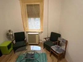 Downtown apartment with garden for 3 people