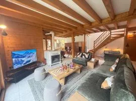 Chalet 6 Pers-Prox Cols-Vue Vallée-Jardin-BBQ