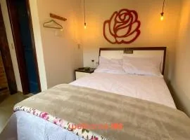 Chale Rustico com Vista para a Montanha