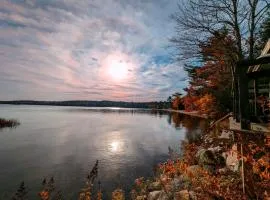 Back of the Moon Lakefront Camp family watersports fire pit 1 dog beach sleeps 8