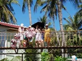Khu Vườn Tỉnh Thức Tâm Giao Homestay & Coffee、トゥイホアにあるTuy Hoa Airport - TBBの周辺ホテル