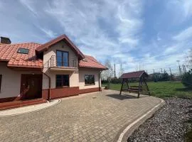 Kalinowski domek z ogrodem Mazury