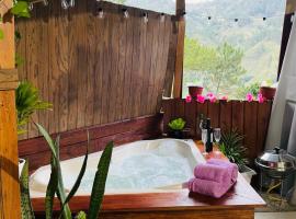 Cabañita La Cortina, hotell sihtkohas Jarabacoa