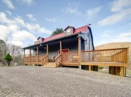 Home with River View and Game Room in Tidioute!