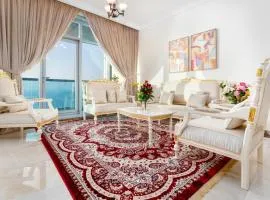 Ocean view luxury 3BR duplex at ajman corniche