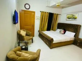 1 Bedroom Studio Apartment With Separate Kitchen Islamabad-HS Apartments