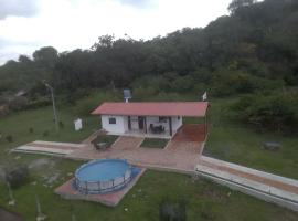 Cabaña en Güepsa Santander, hotel v destinaci Güepsa