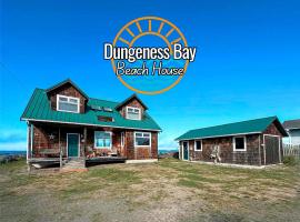 Sq Dungeness Bay Beach House, hotell i Sequim