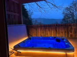 Chalet le Faye, ξενοδοχείο με υδρομασάζ σε Waimes