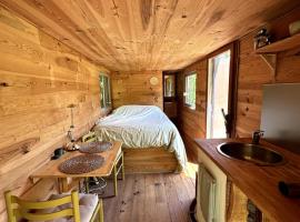 Roulotte pour amoureux de la nature, cabin in Bugarach