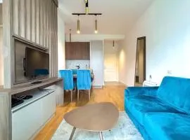 Luxe Beachfront Stay in Bečići with Pool