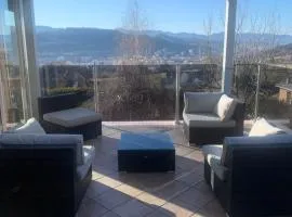 villa plein sud ensoleillée