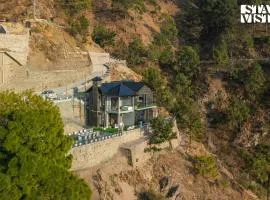 StayVista at Ridge of Twilight 4bhk Valley View Villa in Kasauli with Bonfire and BBQ