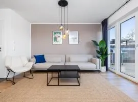 Neu - Frisches & Gemütliches Design mit BBQ, Garten & Arbeitsplatz