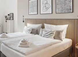 kitchenroombed - Top City-Lage I nahe Hbf I bis 5P I Aufzug I Tiefgarage I Terrasse