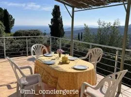 Maison Les Lavandes 4 people - sea and forest view