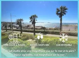 Sea Breeze Med - Vue mer climatisé, piscine & Club House à 30m de la plage