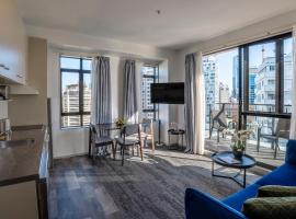 Quest on Eden Auckland CBD Apartment Hotel, camera con cucina ad Auckland