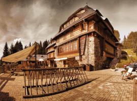 Klostermannova chata, 3hvězdičkový hotel v Modravě