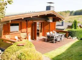 Holzhaus Hubertus mit Sauna und Kamin