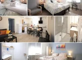 Les loges de Véro - Rez-de-chaussée - Parking privé - Garage vélo et moto - LOGEMENT NEUF - Classé 3 étoiles - 5 couchages - 2 chambres - 1 canapé convertible - WIFI - Climatisation - A 5 mn du centre de Verdun - Géré par Presta-Zen'Services