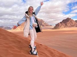 Wadi rum Rozana camp, camping de luxo em Wadi Rum