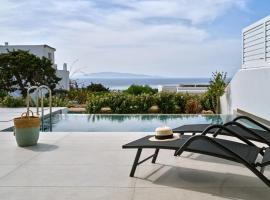 Nala Villa with sea views and private pool, villa in Aspro Chorio Paros