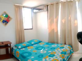 Habitación con aire y piscina、サンタ・ベロニカのホームステイ