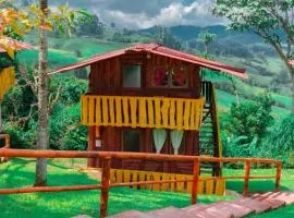 MO Cabaña Nido de Colibrí a pocos minutos de los termales de Santa Rosa de Cabal