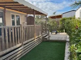 Lodge du Sangla Mobil Home premium Village Vacances 4 étoiles Lège Cap Ferret