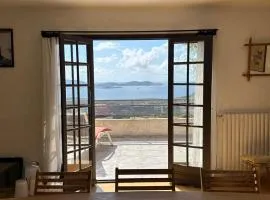 A Hilltop Haven in Lumio - Sea View and Cascading Terraces