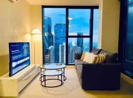 Stylish High-Rise City Retreat in front of Southern Cross