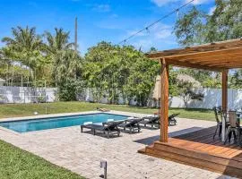 Stunning Tropical Pool House Delray Near The Beach