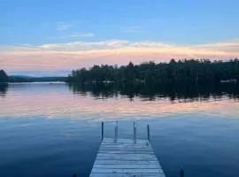 Winnisquam Landing Lakefront Firepit Deck