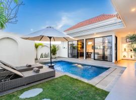 The R Dempo - Tranquil 2BR Pool Close to Canggu, hotell i Buduk