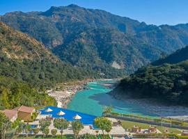 Aloha Apartments by blissful Ganges, hotel na praia em Rishikesh