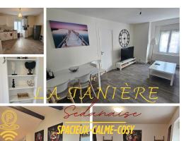 La Tanière Sedanaise 2 bedrooms parking wifi, hotel in Sedan