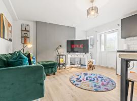 Modern 2-Bedroom Flat in Newport near City Centre: Newport şehrinde bir otel