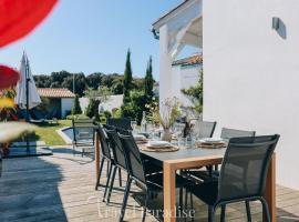 Villa Blanche, hotel a Rivedoux-Plage