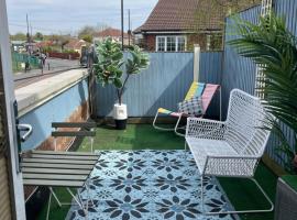 Modern apartment with terrace