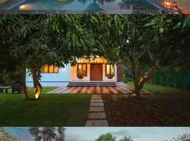 Sea Shell By The Sea Luxurious Villa 3min From Awas Beach Surrounded By Mango Trees