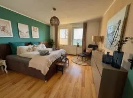 Ferienwohnung 2 im Beachhouse am Goitzschesee - strandnah, familienfreundlich & komfortabel