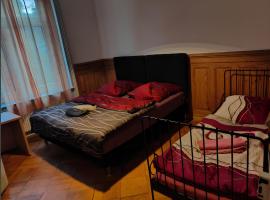 Zentrales Zimmer im 1OGC 2 Gehminuten zum Bahnhof Solothurn, homestay di Solothurn