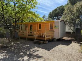 Harbers zonvakanties chalets met airco camping Leï Suves Roquebrune sur Argens, hôtel à Roquebrune-sur Argens
