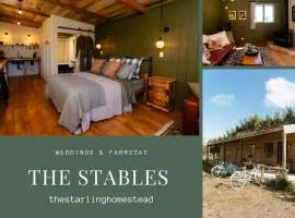 Starling Homesteads boutique farmstay, THE STABLES