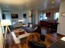Kleine Landhaus-Wohnung im freistehenden Fachwerkhaus