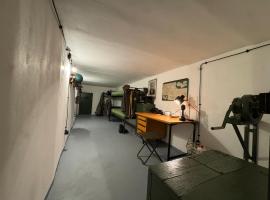 Protiatomový bunkr na Šternberském dvoře, campsite in Klášter